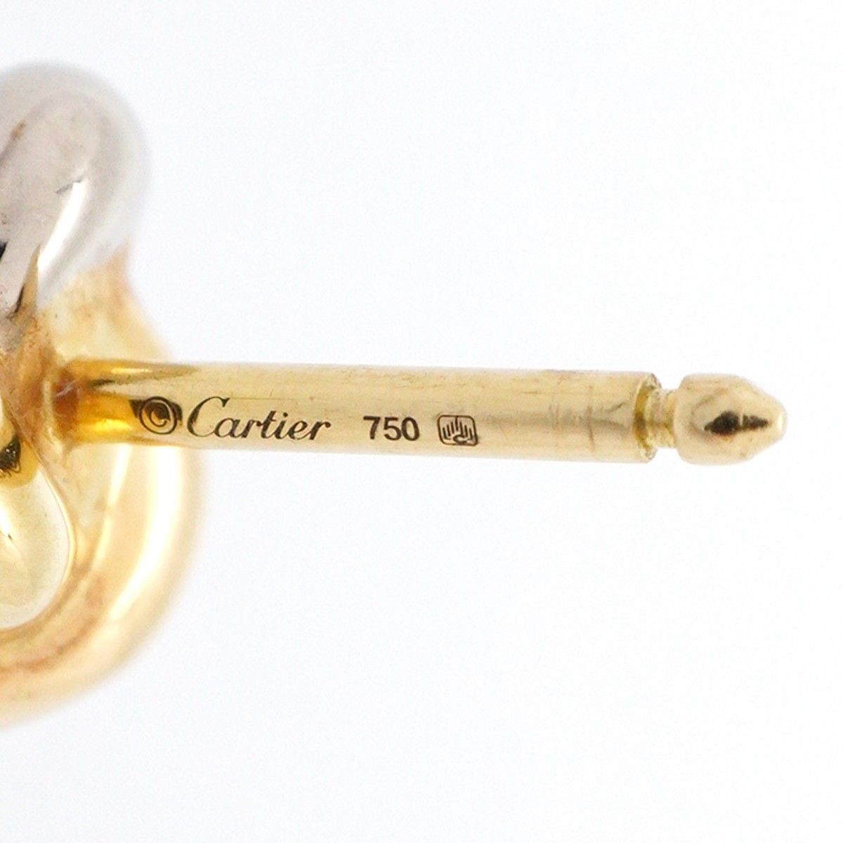 Cartier ピアス ベビートリニティ 楽天市場】カルティエ Cartier ピアス ベビー トリニティ パンピーユ