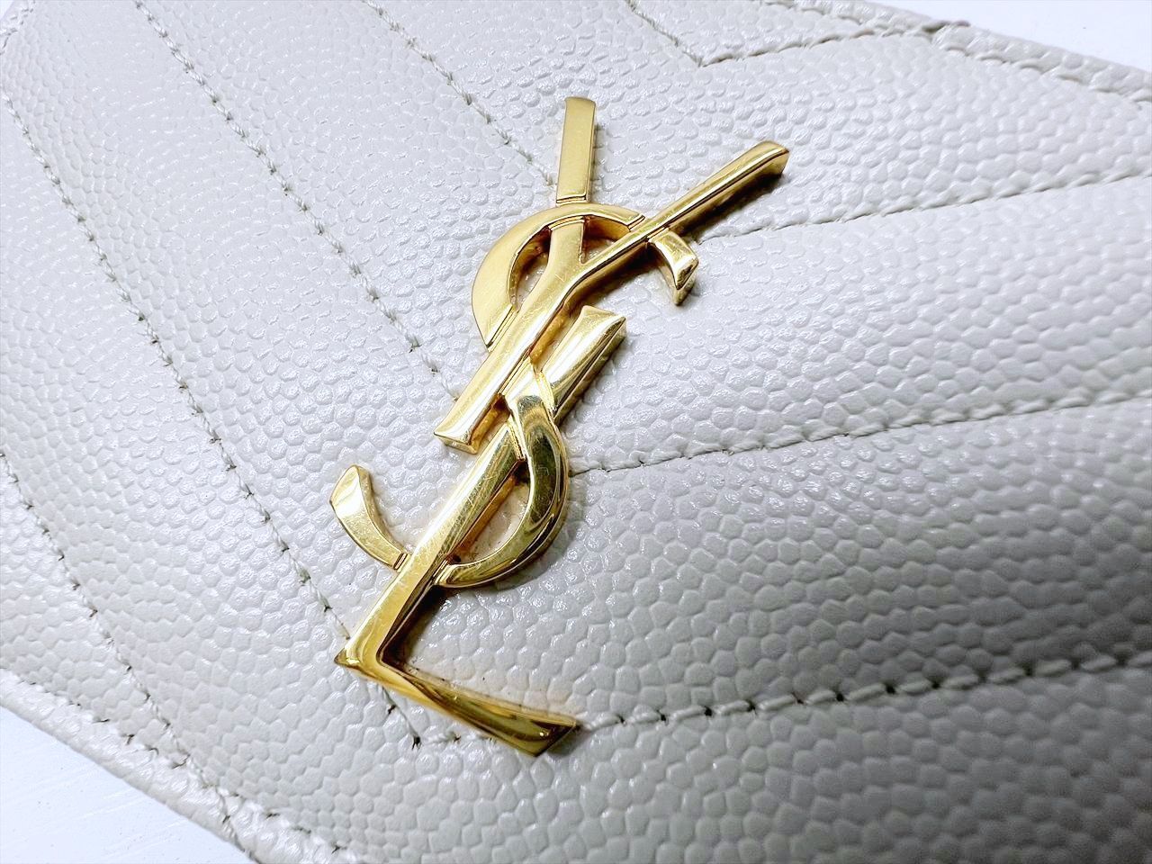 SAINT LAURENT サンローラン YSLロゴ カサンドラ フラグメントケース 