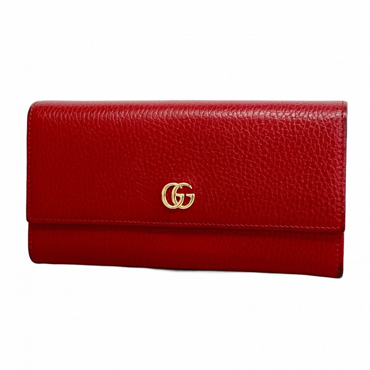 ⚠️緊急値下げ⚠️【新品】GUCCI GGマーモント 長財布 レッド GUCCI GGマーモント 長財布 赤の買取実績 | 買取専門店さすがや