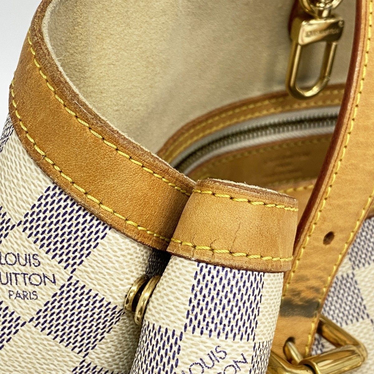 中古 ルイヴィトLV ダミエアズール ハムステッド MM トートバック LOUIS VUITTON】ルイヴィトン『ダミエ ハムステッドMM』N51204
