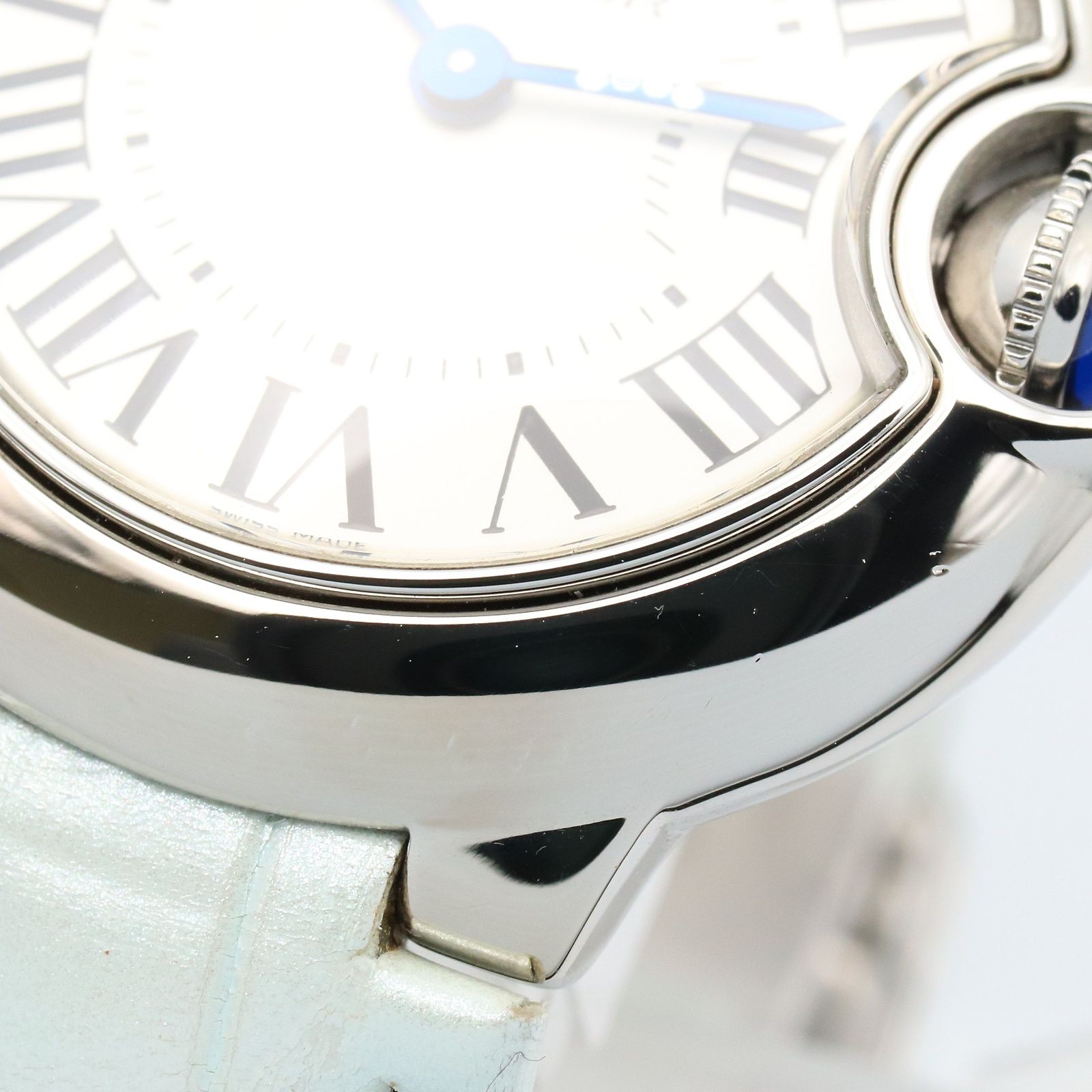  カルティエ CARTIER 腕時計 バロンブルー SM シルバー ステンレススチール レディース A その他 時計