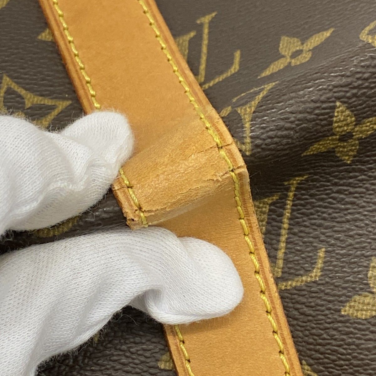 美品　Louis Vuitton キーポル55 バンドリエール ブランドレンタルのBrandCity / ルイ・ヴィトン ダミエ キーポル 55