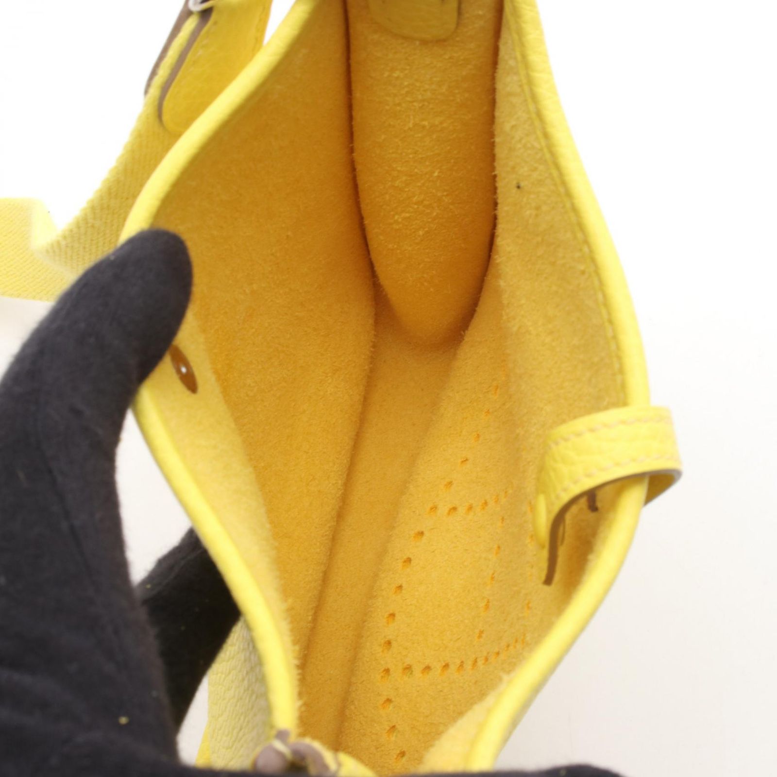 エルメス HERMES ショルダーバッグ エヴリンTPM ライム ライム その他