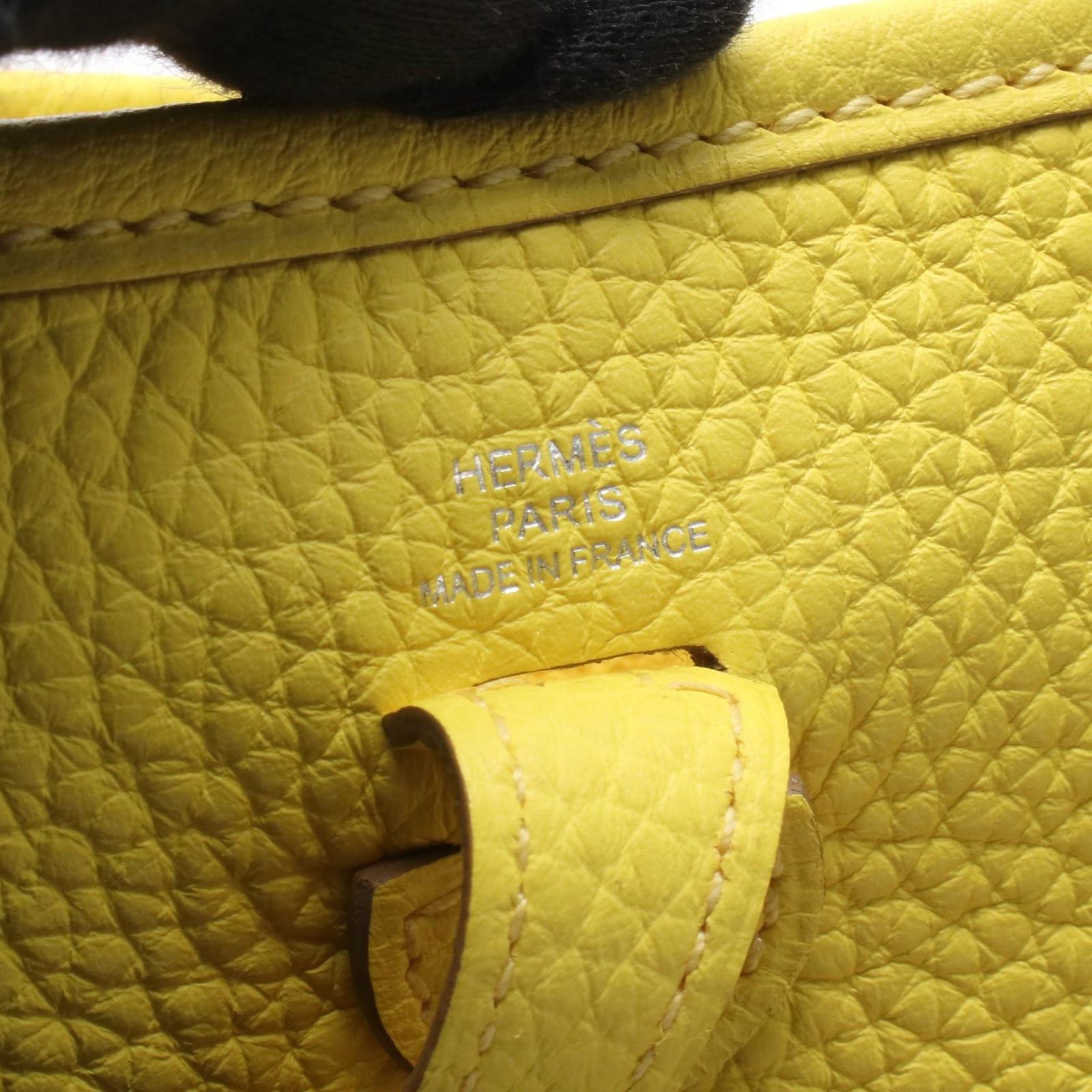 HERMES エルメス ショルダーバッグ エヴリン TPM イエロー HERMES エルメス ショルダーバッグ エヴリン(エブリン) 16 TPM