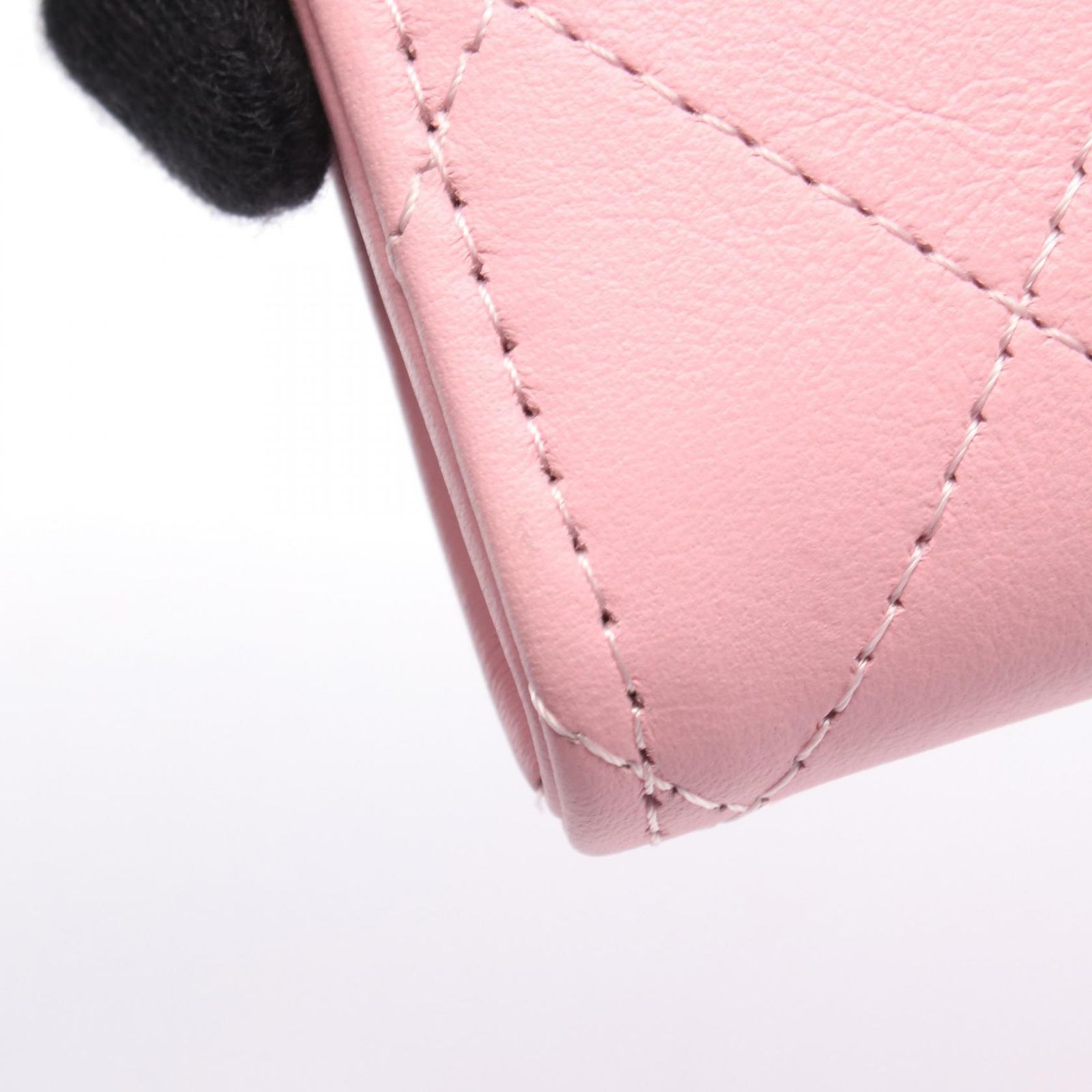 シャネル CHANEL コインケース マトラッセ AP3997 ピンク レザー