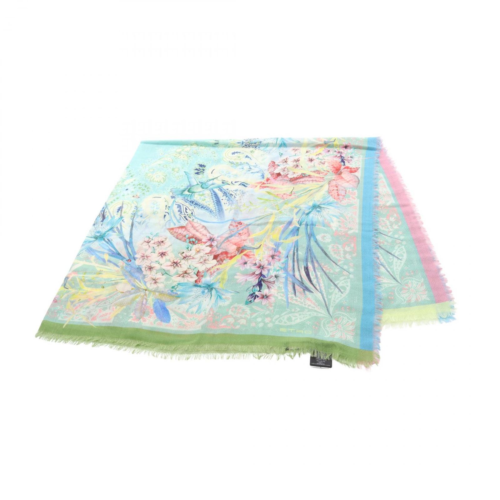 エトロ ETRO ストール ウール ストール レディース Used A ETRO(エトロ