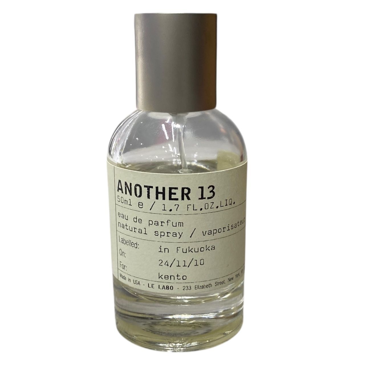 ☆EM11122 LE 購入 LABO ANOTHER13 香水 アナザー 13 オードパルファム