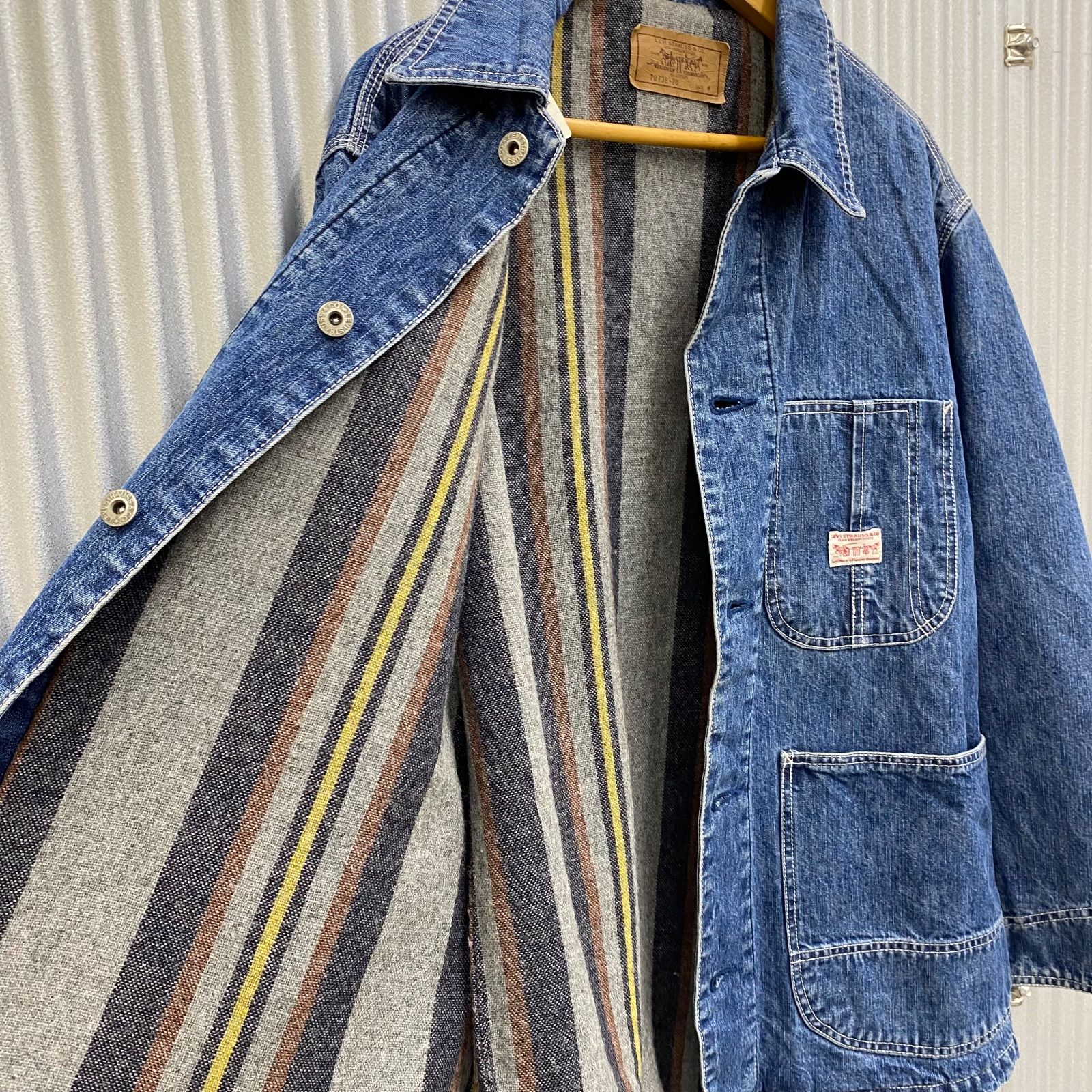 Levis リーバイス 70738 カバーオール デニムジャケット フィリピン製