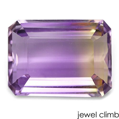 【鑑別書付】高い透明度でシャープに輝く！アメトリン 宝石 ルース ５．４６ＣＴ