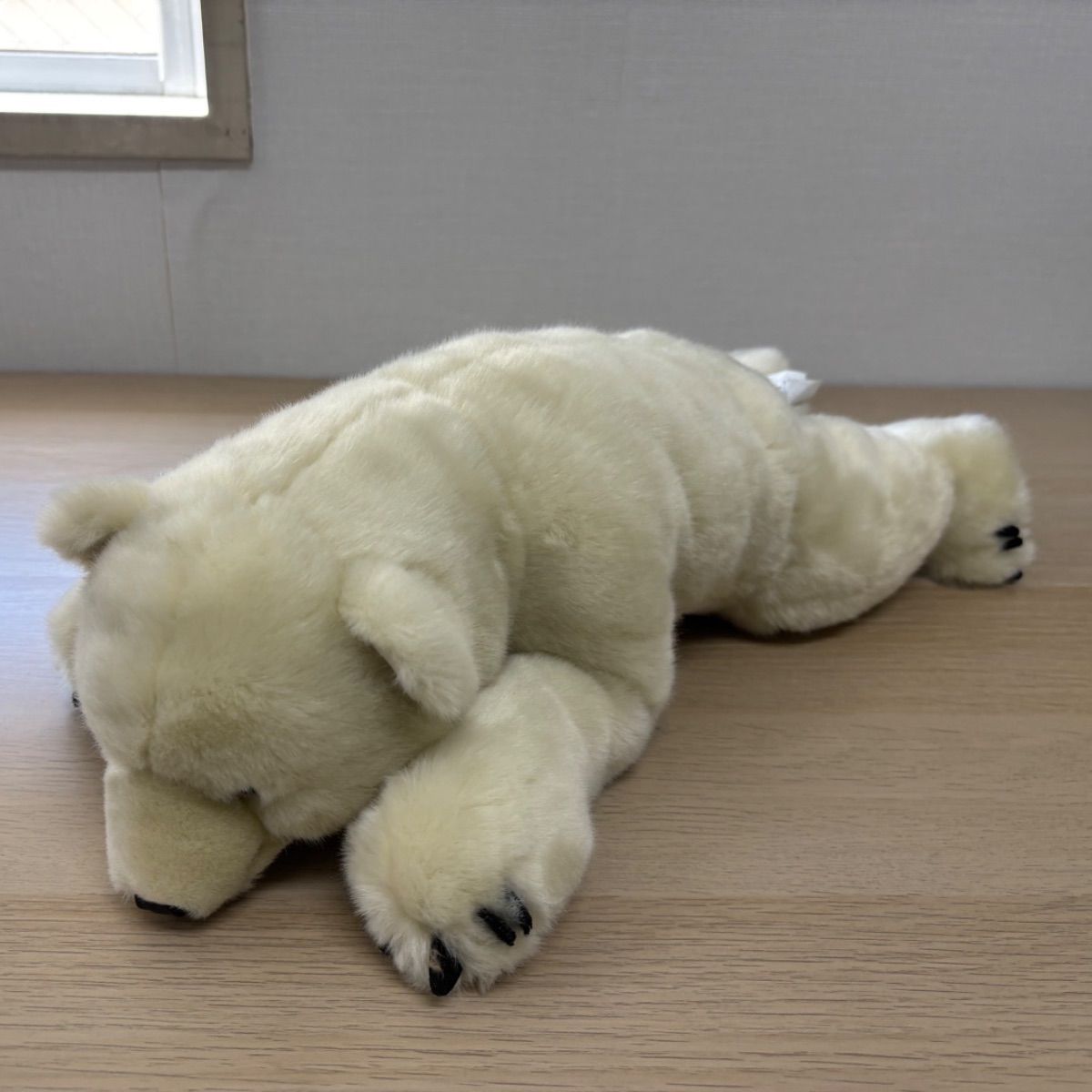 DITZ ぬいぐるみ シロクマ ベア 白 おもちゃ - メルカリ