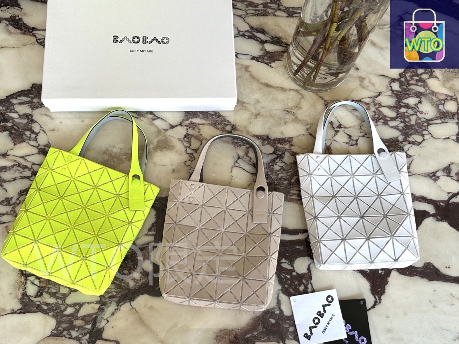 BAO BAO ISSEY MIYAKE ミニキューブ⭕️新品 未使用⭕️最終値下中 今日特価】ISSEY MIYAKE April Limited Mini Cube ～三宅一生 四月限定