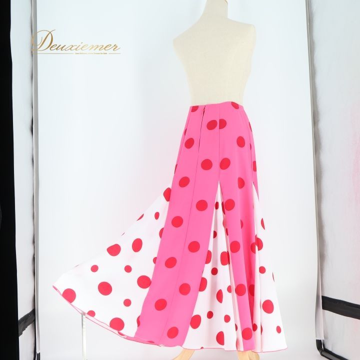 フラメンコ 衣装 ファルダ スカート ペチコート エルモサ HERMOSA 水玉