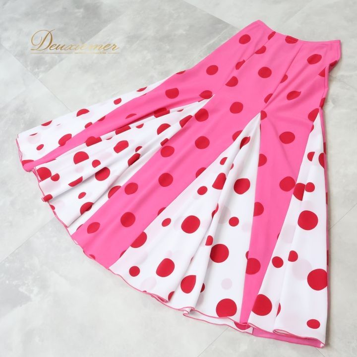 フラメンコ 衣装 ファルダ スカート ペチコート エルモサ HERMOSA 水玉