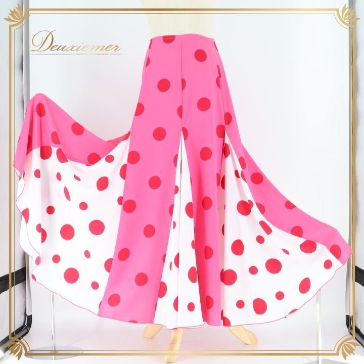 フラメンコ 衣装 ファルダ スカート ペチコート エルモサ HERMOSA 水玉