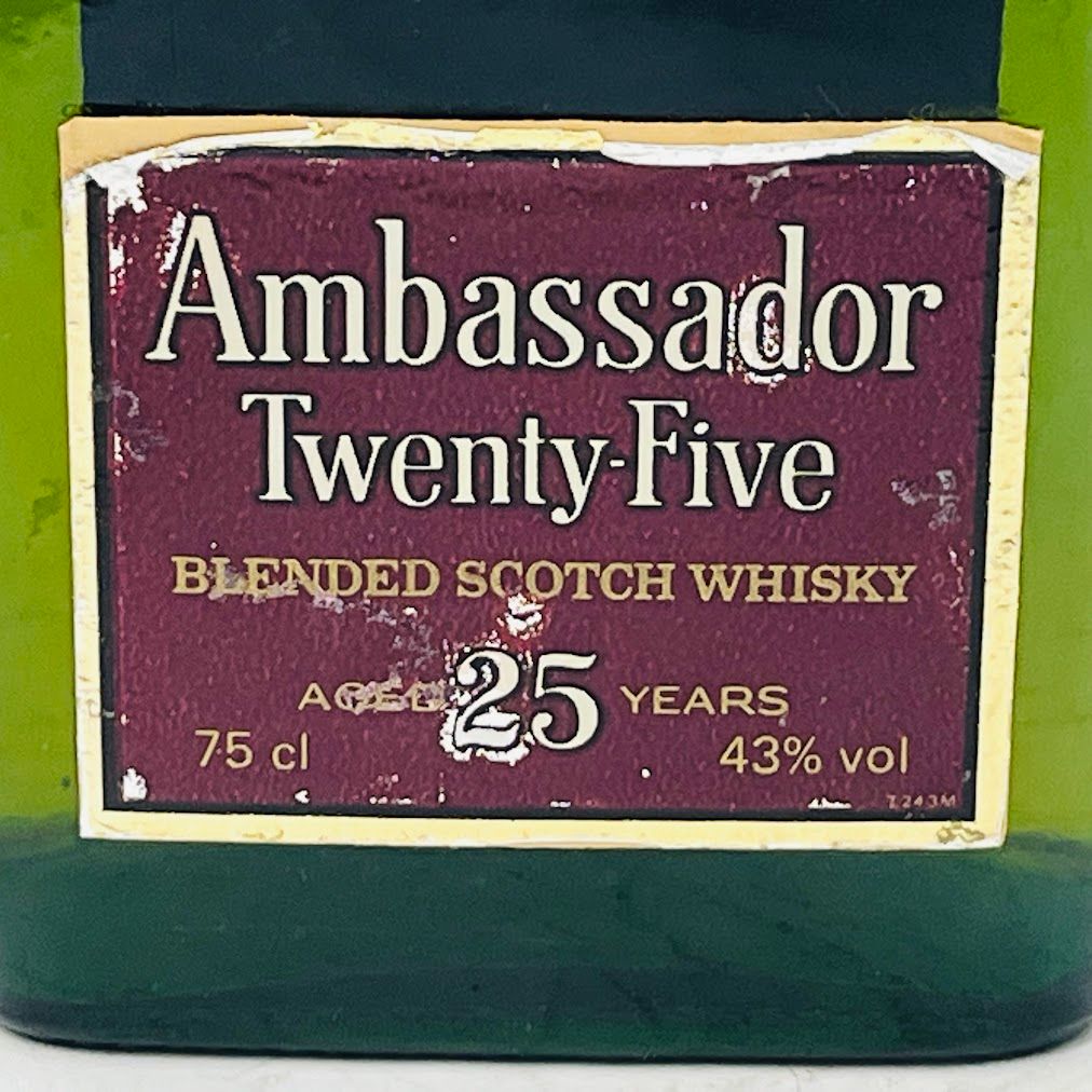アンバサダー25年 750ml 43% スコッチウイスキー-メルカリ