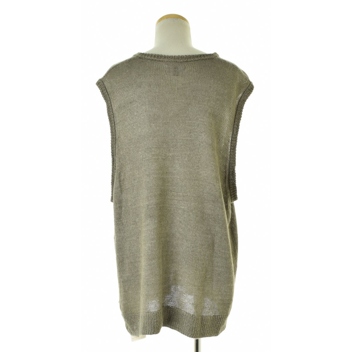 STUSSY】117234 LOOSE KNIT LINEN VESTニットベスト - メルカリ