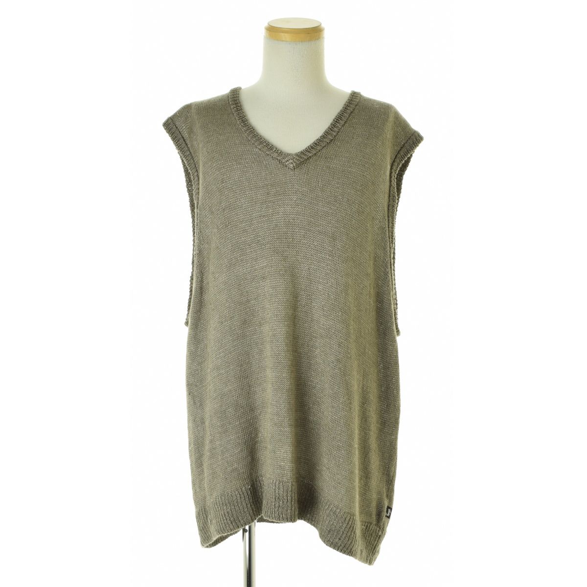 STUSSY】117234 LOOSE KNIT LINEN VESTニットベスト - メルカリ