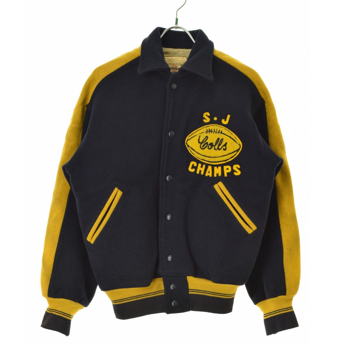 DANENHOWER'S】40〜50s 2トーン 襟付 スタジャンベースボール