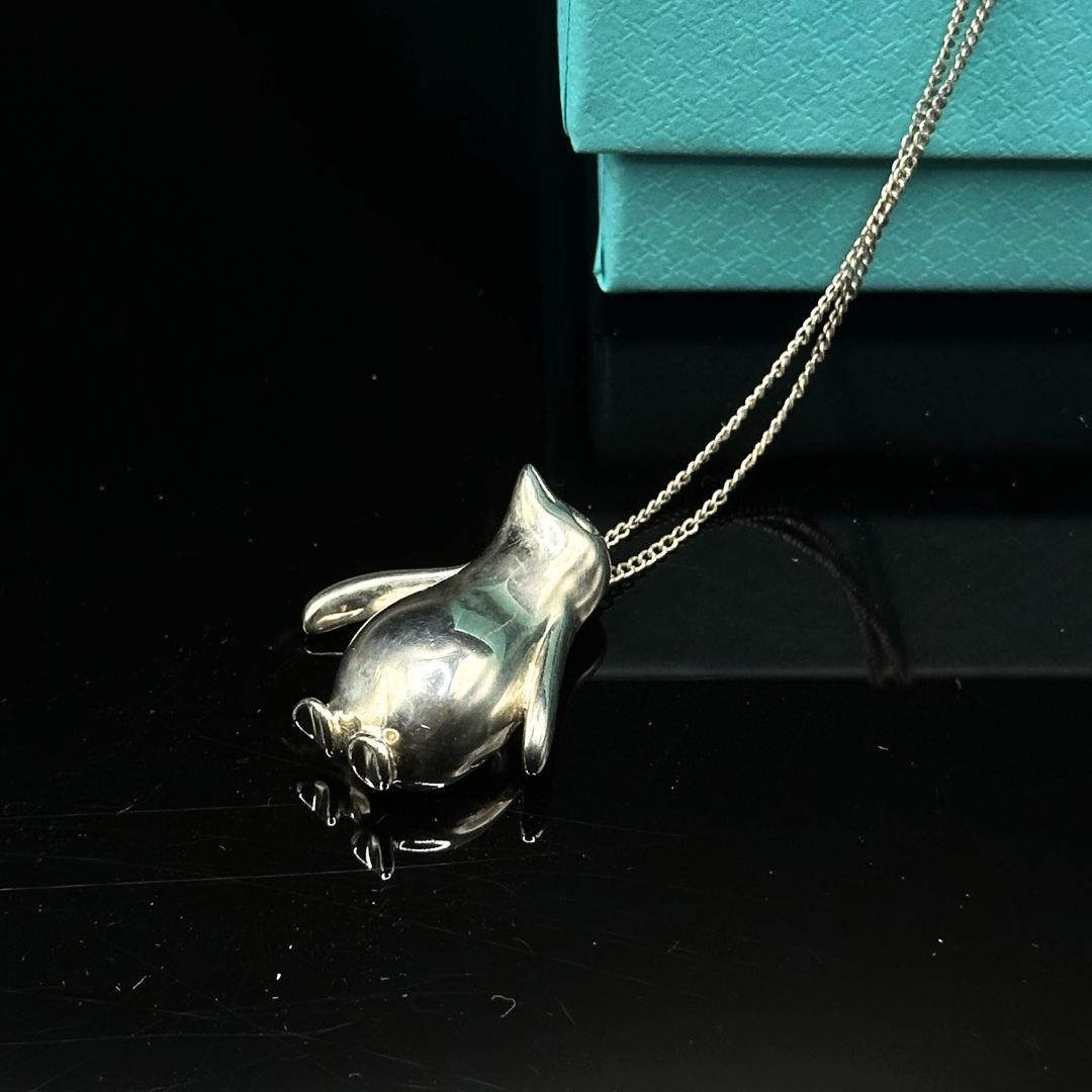 美品】Tiffany & Co ペンギン ネックレス SV925 ペンダント - メルカリ