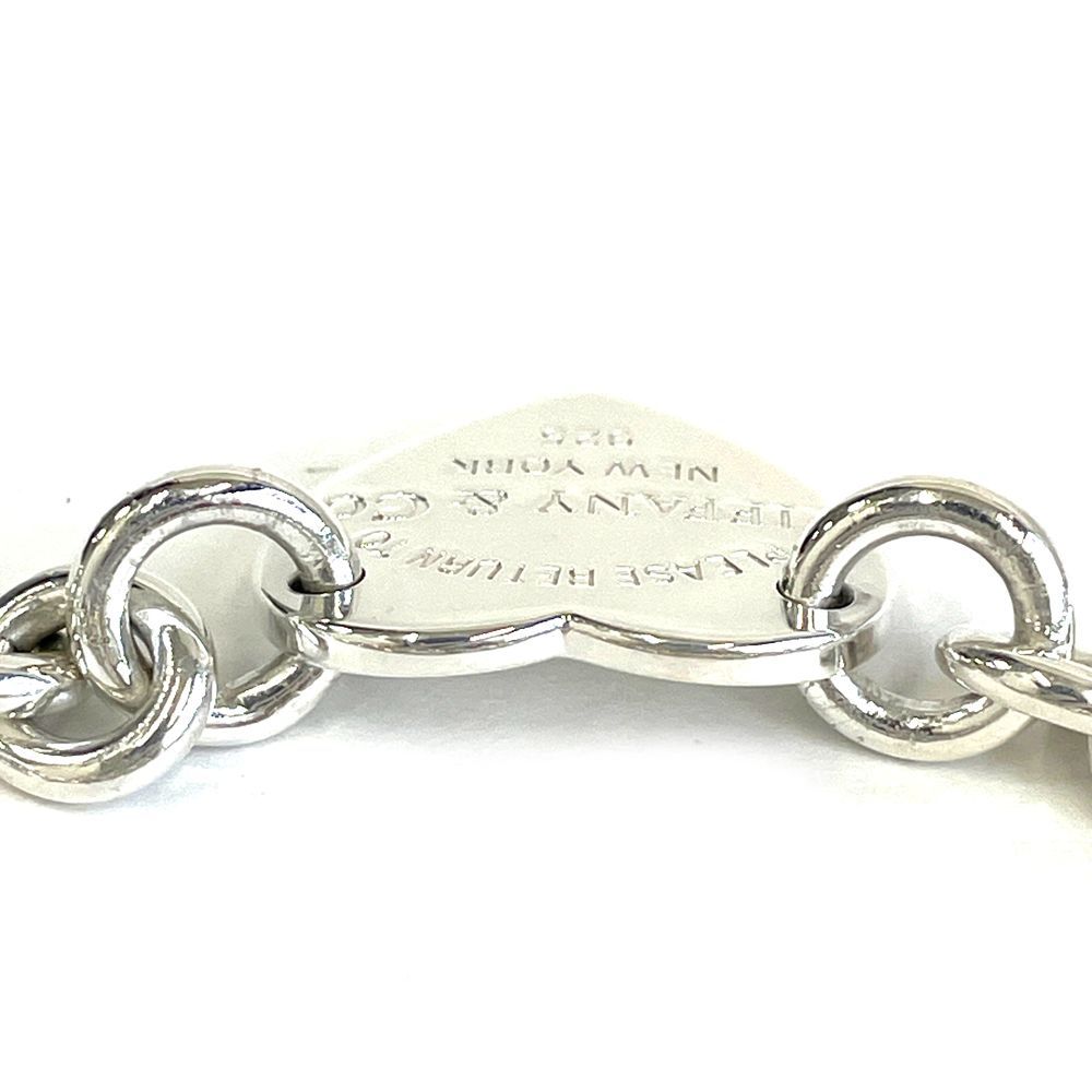 ティファニー 925シルバーブレスレット リターントゥ ハート 美品 TIFFANY&Co. ティファニー リターントゥティファニー ハートタグ