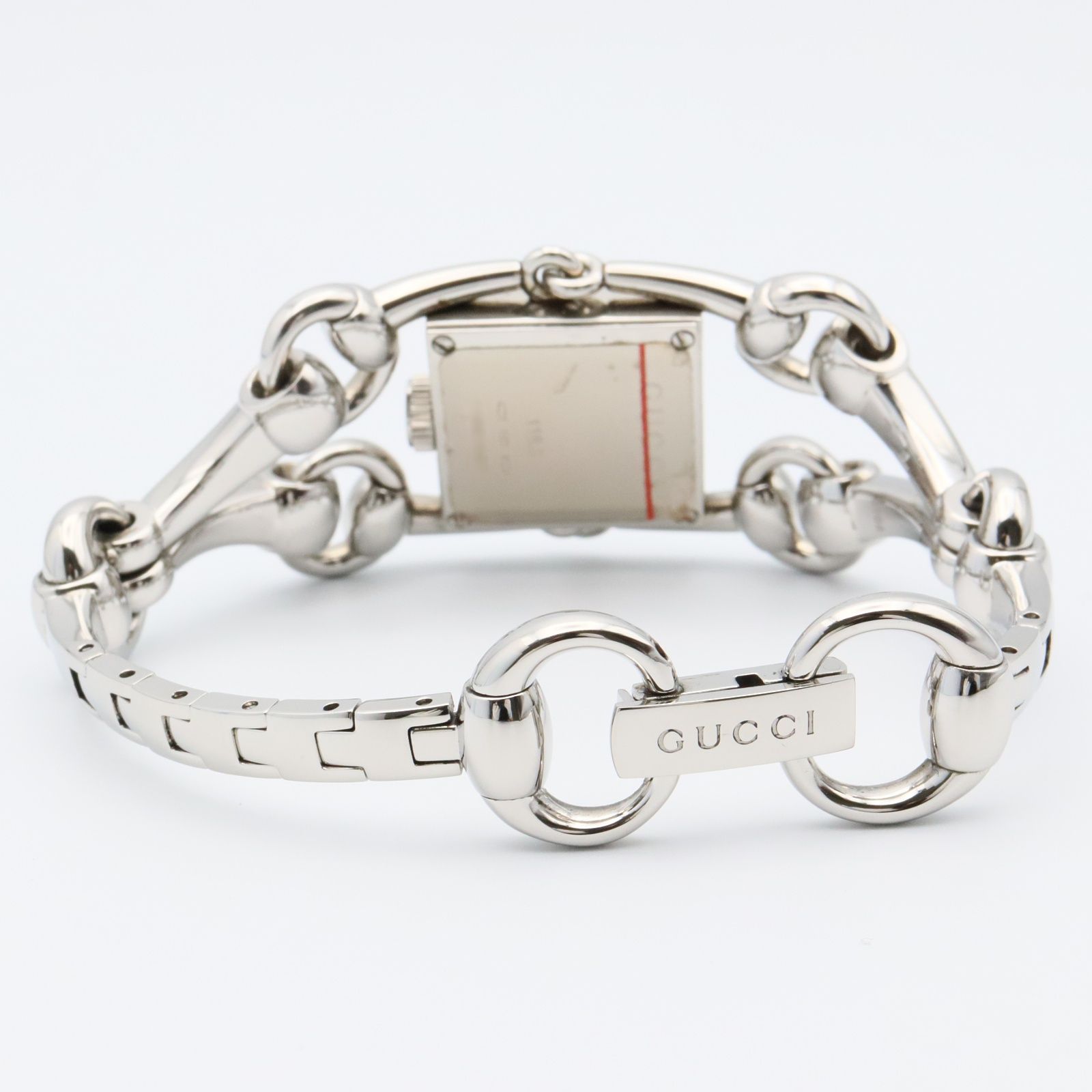 グッチ GUCCI 腕時計 シニョーリア 116.5 ホワイトシェル ステンレス