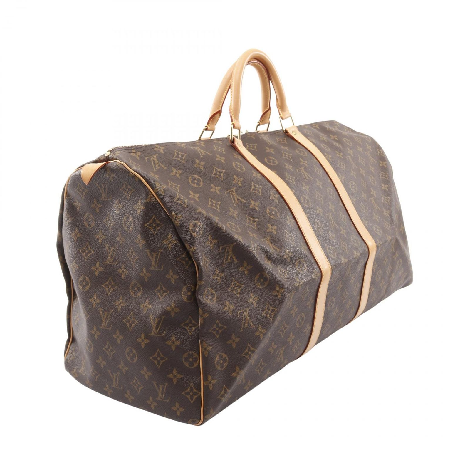 【Louis Vuitton ボストンバッグ　キーポル　モノグラムキャンパス ルイヴィトン LOUIS VUITTON キーポル・バンドリエール55 モノグラム
