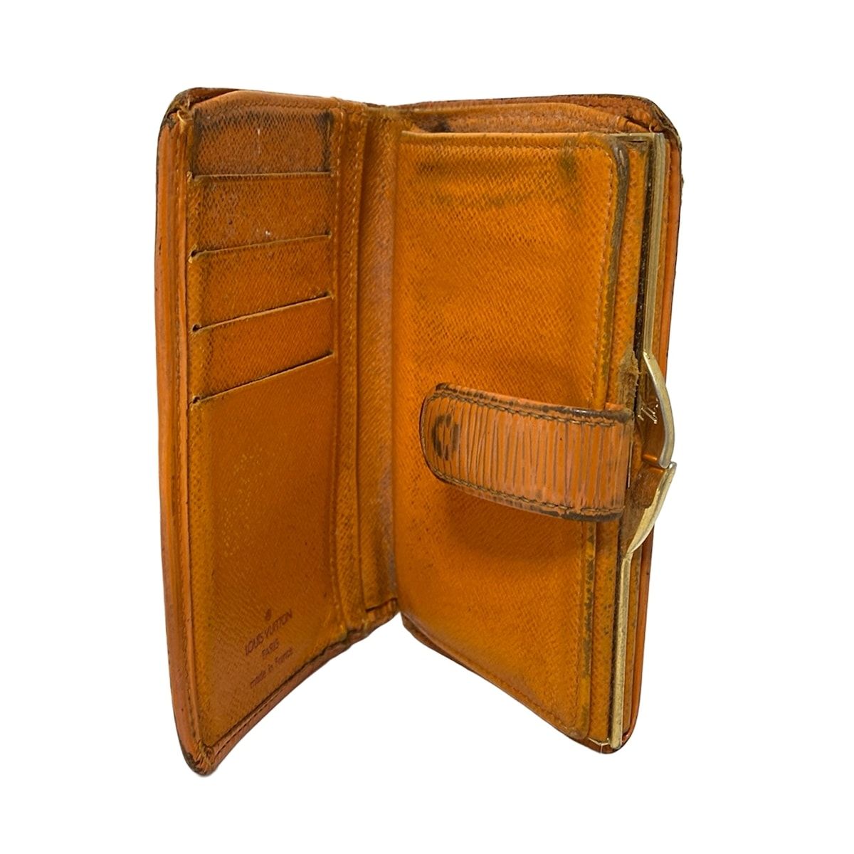 LOUIS VUITTON(ルイヴィトン) 2つ折り財布 エピ ポルトモネビエ