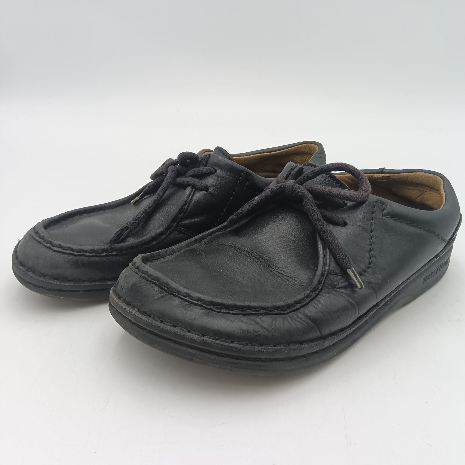 【着用1回】BIRKENSTOCK パサデナ レザー 本革 厚底 26 着用1回】BIRKENSTOCK パサデナ レザー 本革 厚底 26 着用1回