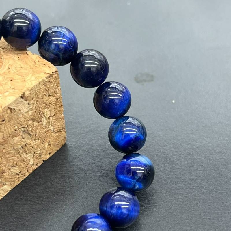 【ちりご検討中】高品質 ブルータイガーアイ シャトヤンシー煌めく　艶感◎ 高品質 ブルータイガーアイ シャトヤンシー煌めく 艶感◎