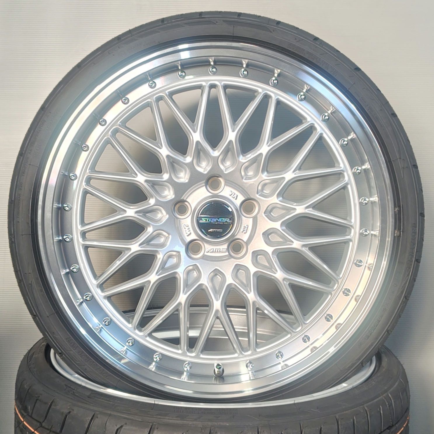 クラウン / マークX / 70カムリ 20インチ シルバーメッシュ