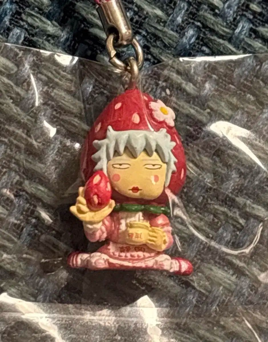 銀魂 銀時 いちご 地域 フィギュア ストラップ キーホルダー