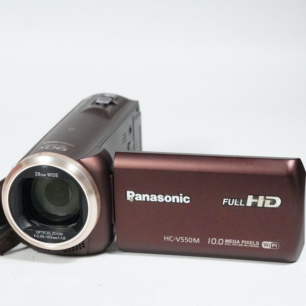 Panasonic パナソニック HC-V550M ブラウン 動作OK 返金保証 /2428