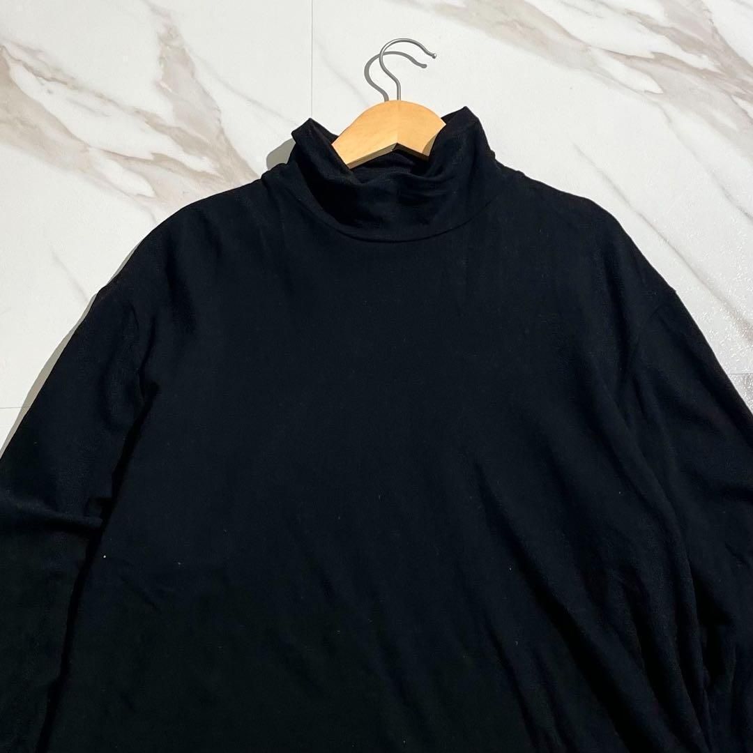 【2010AW】ヨウジヤマモトプールオム モヘア混 ウールニット ブラック Yohji Yamamoto POUR HOMME ヨウジヤマモトプールオム 2020AW