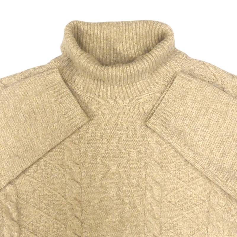 Paul Smith ポールスミス セーター ニット タートルネック L ベージュ