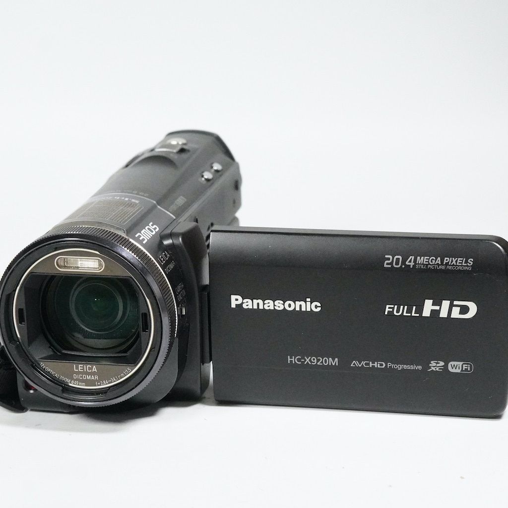 【訳あり品】Panasonic HC-X920M Panasonic パナソニック HC-X920M ブラック 動作OK 返金保証 /2429