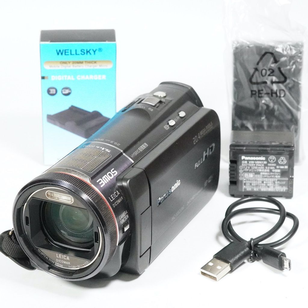 Panasonic パナソニック HC-X920M ブラック 動作OK 返金保証 /2429