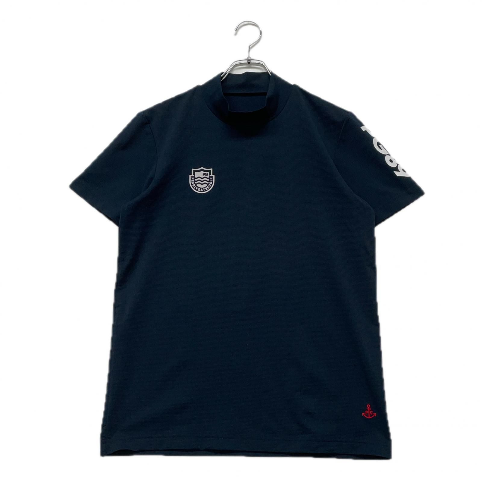 中古 メンズ パーリーゲイツ PEARLY GATES 半袖シャツ 4(M) ネイビー