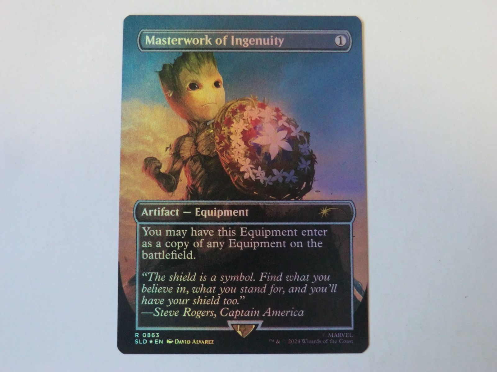 MTG 創意工夫の傑作（ボーダーレスFOIL） Secret Lair x Marvel 英語 1