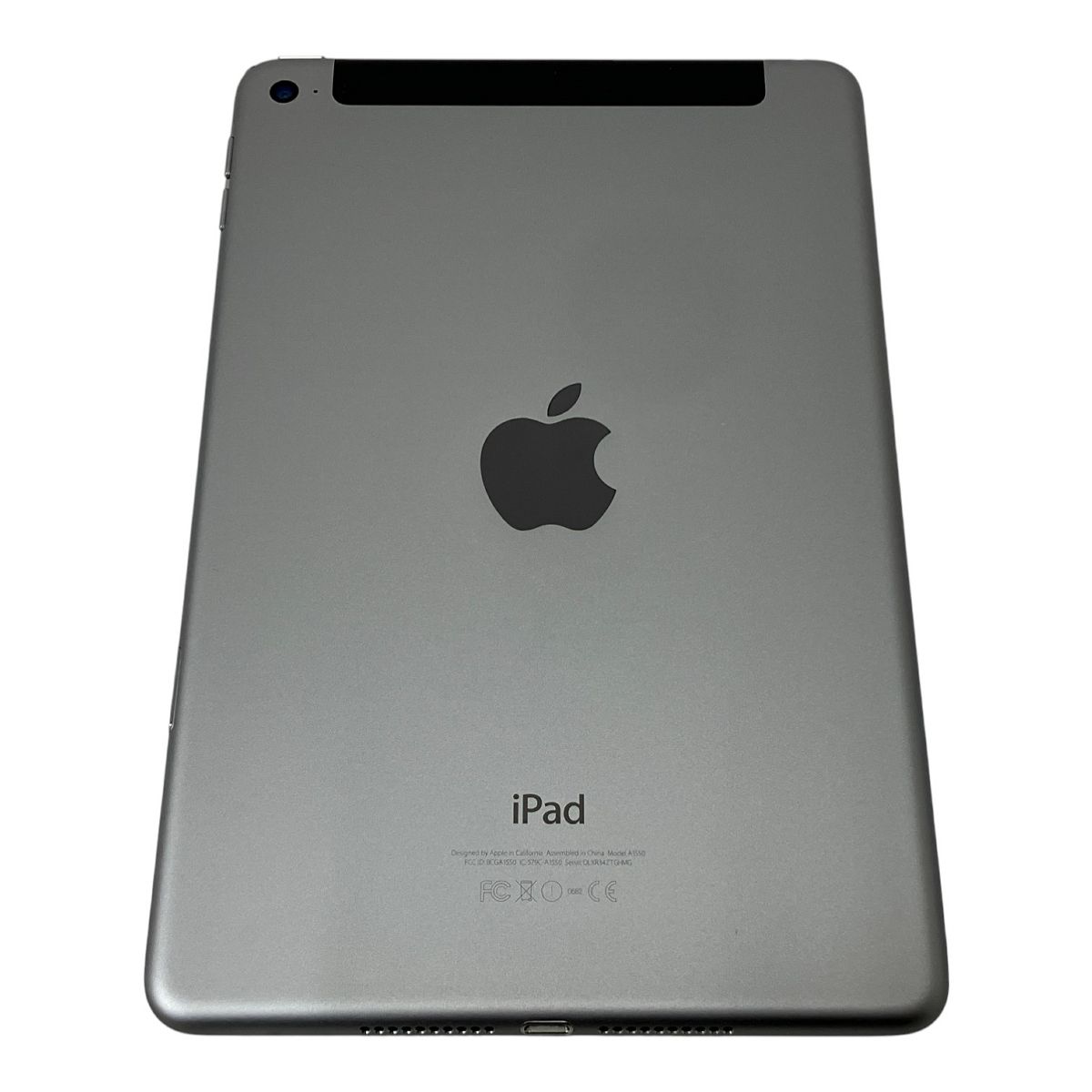 ★㊵iPadmini4 MK6Y2j/a 16GB スペースグレイ Apple iPad mini 4 Wi-Fi+Cellularモデル タブレット 7.9インチ 16GB