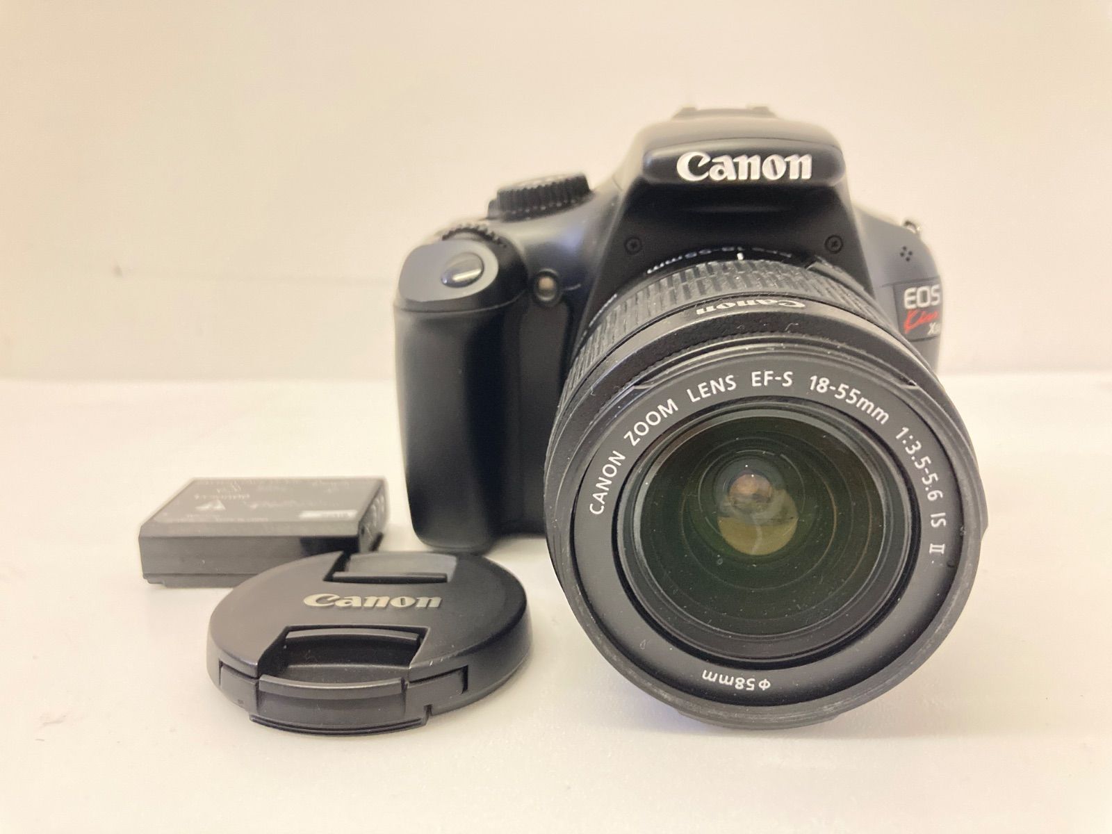 ♪ Canon EOS Kiss X50 + EF-S18-55mm IS II レンズ - メルカリ