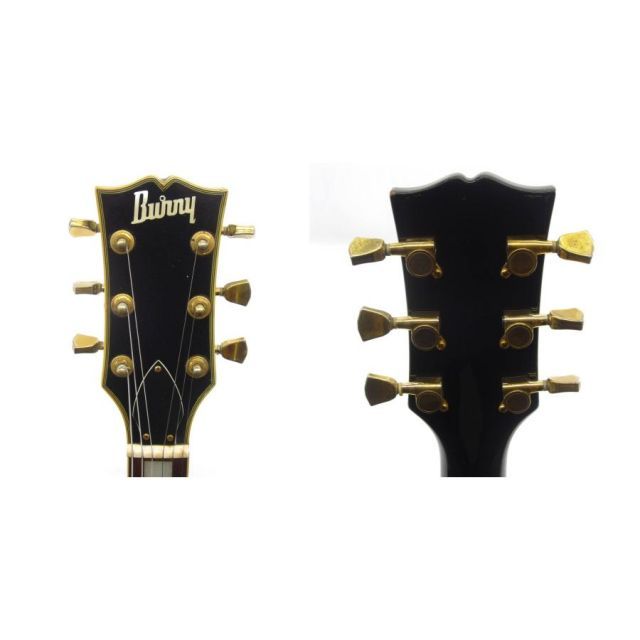 Burny RLC-55S サスティナー搭載 レスポールカスタムタイプ エレキ
