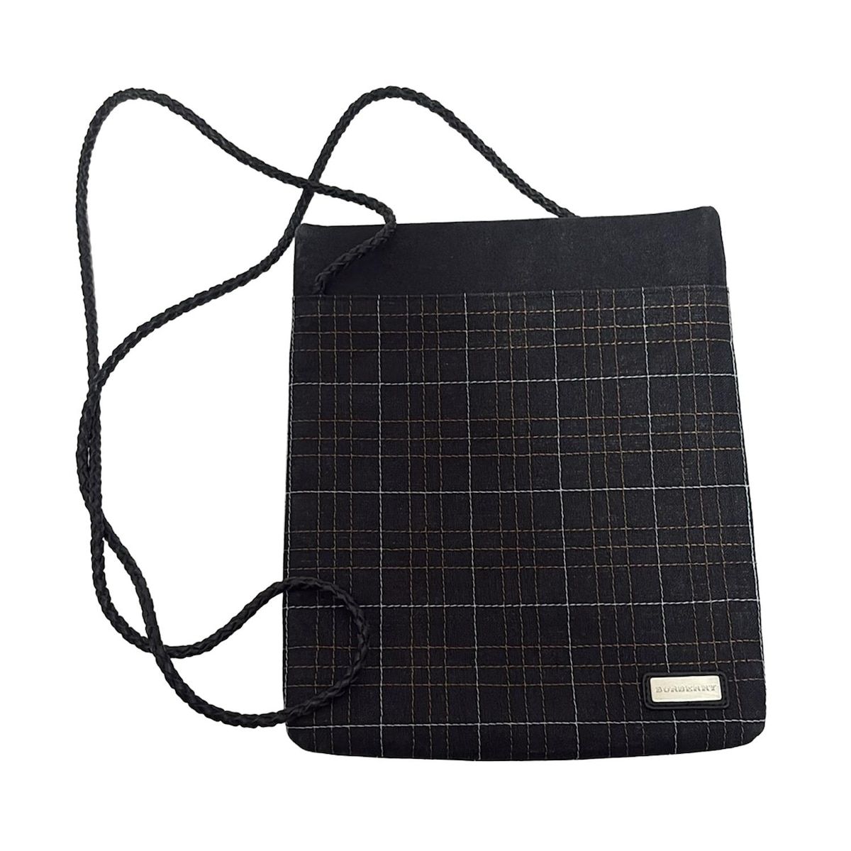 Burberry LONDON(バーバリーロンドン) ショルダーバッグ - 黒×ダーク