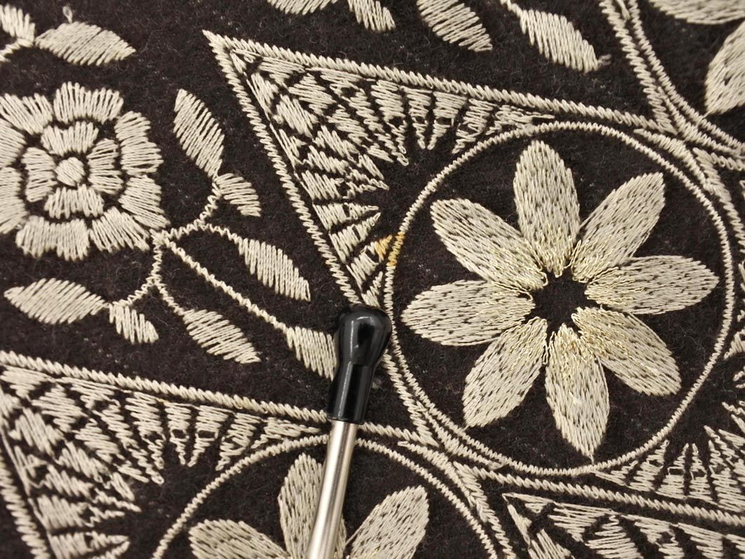 KEITA MARUYAMA ケイタマルヤマ ウール100% 刺繍 ロング スカート