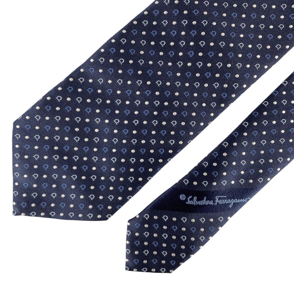 □未使用□ フェラガモ ガンチーニ ネクタイ ファッション ビジネス