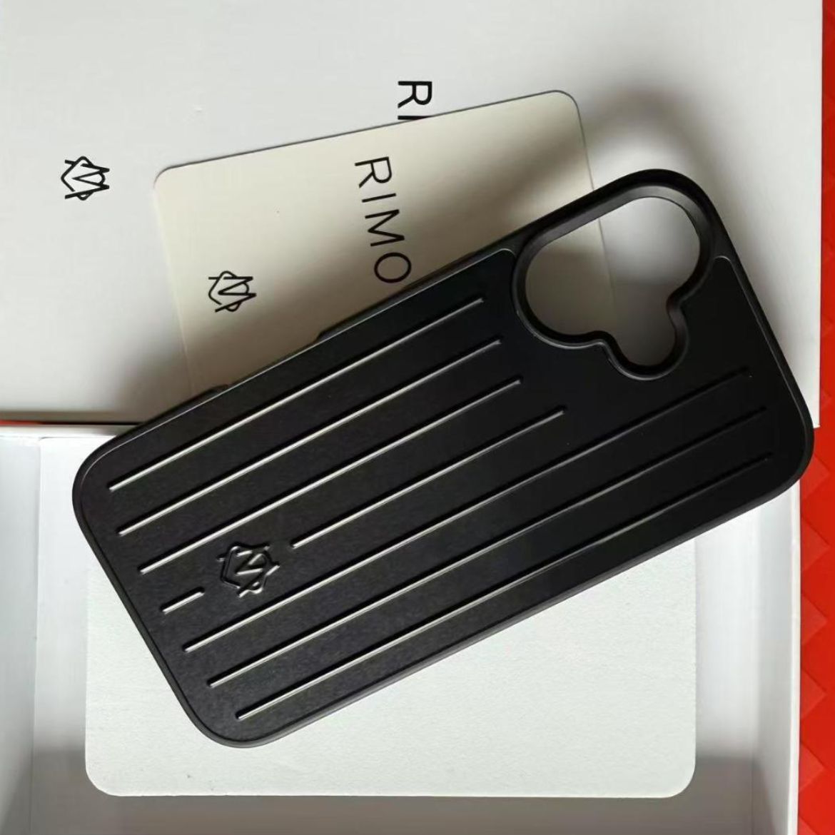 未使用 RIMOWA リモワ iPhone16 ケース ブラック新品 - メルカリ