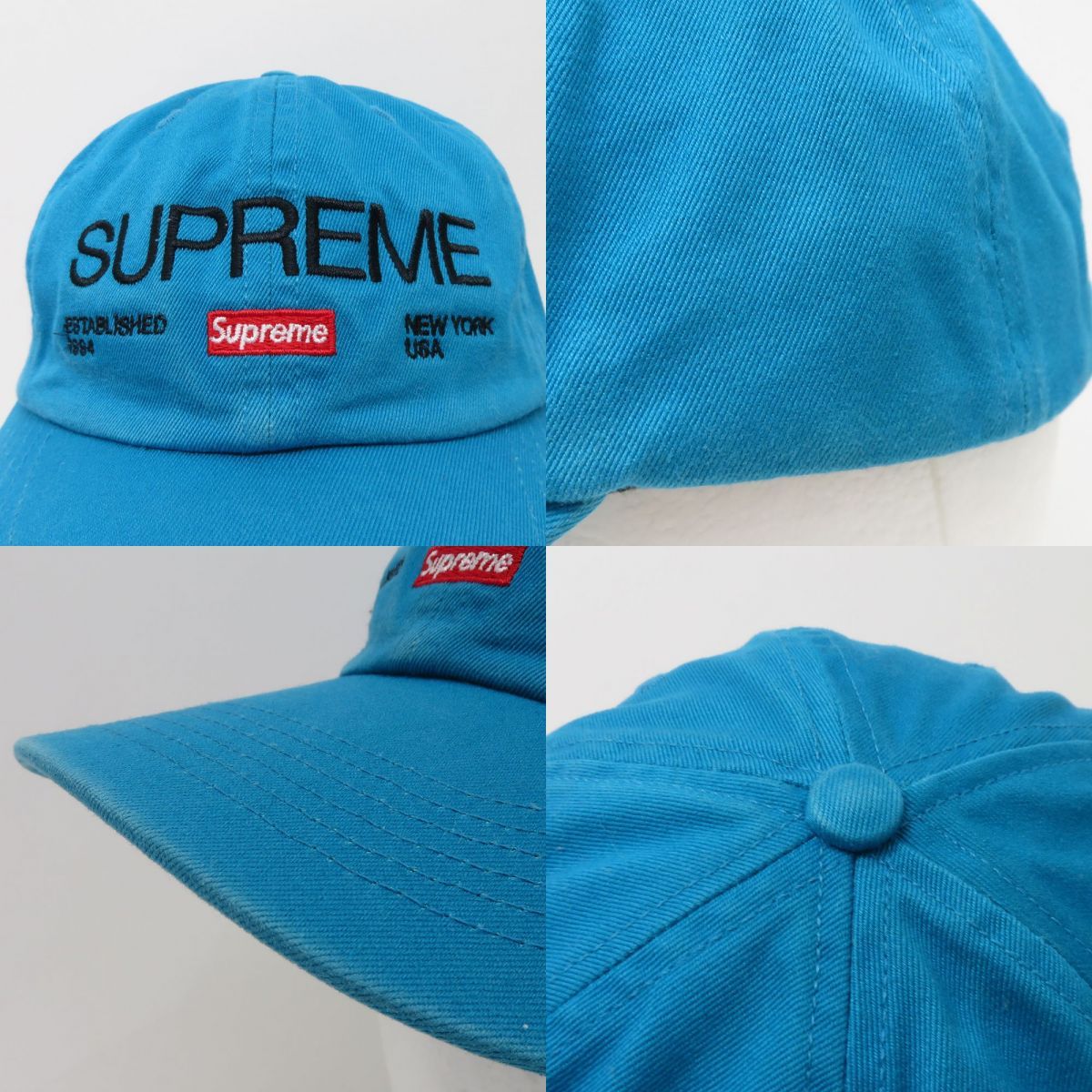 Supreme シュプリーム Est.1994 6Panel Cap 6パネル キャップ 帽子