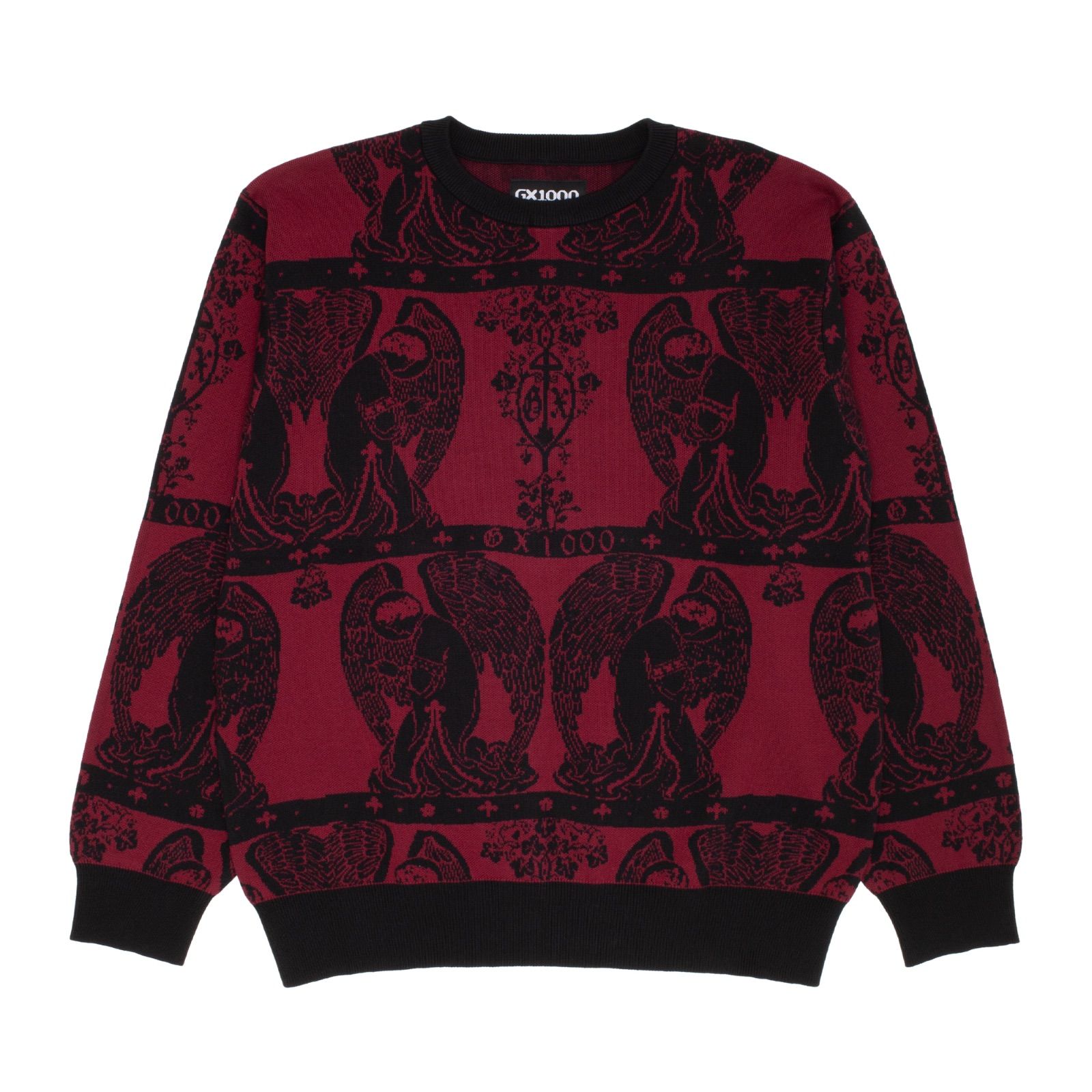 GX1000 / Jacquard Knit Angel Sweater - メルカリ