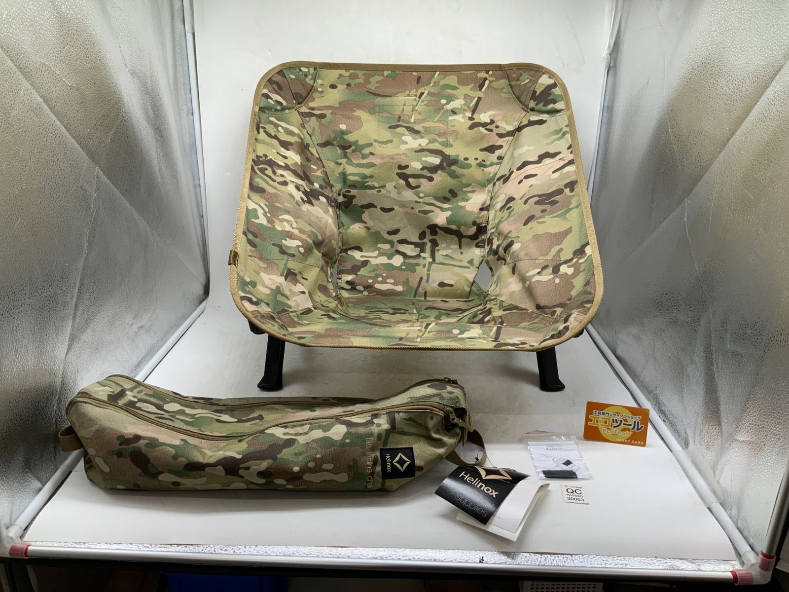 未使用に近い】☆Helinox/ヘリノックス TACインクラインチェア