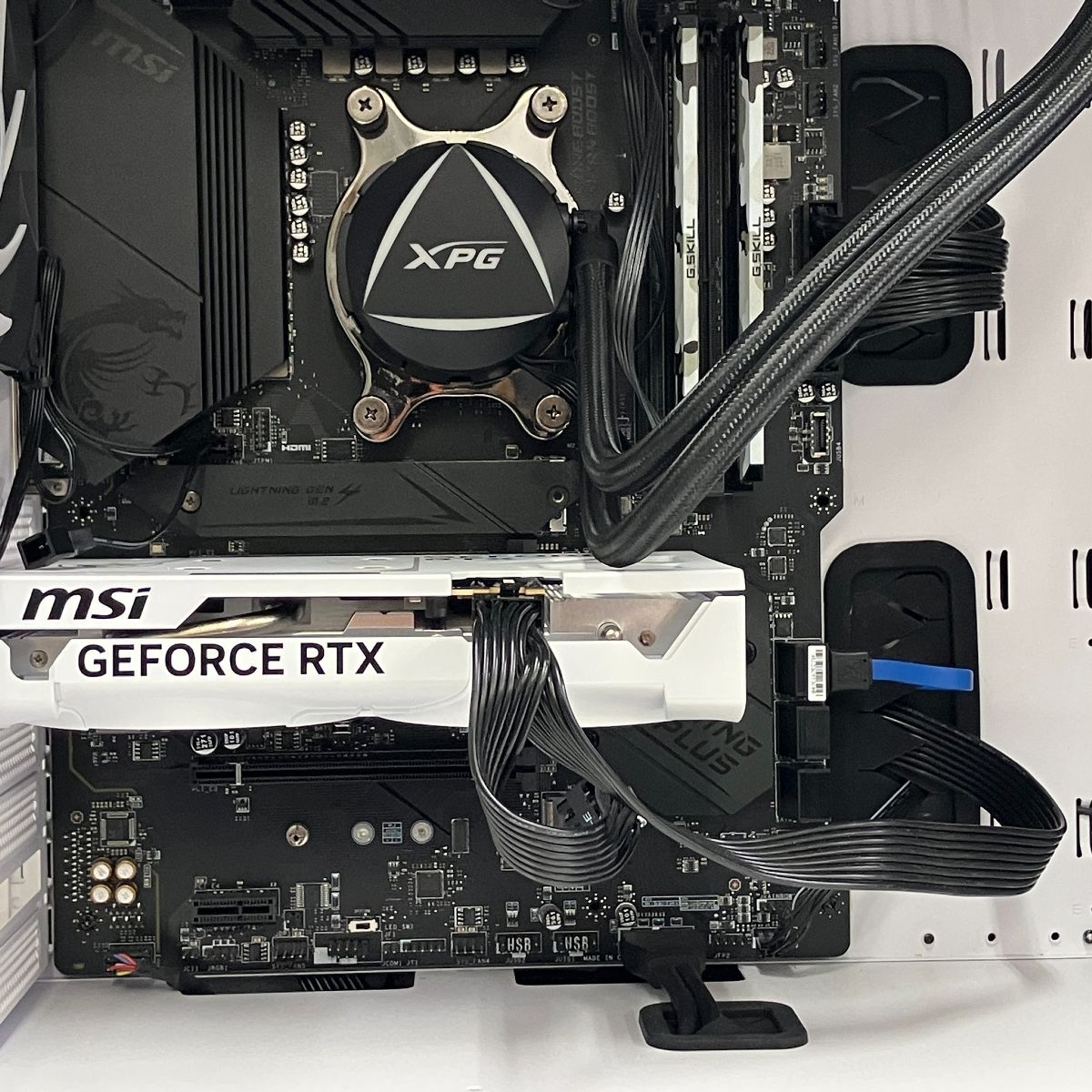 自作 ゲーミング デスクトップ PC MSI MS-7C56 AMD Ryzen 7 5700X