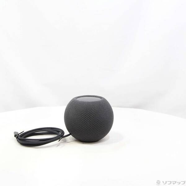 中古品〕 HomePod mini スペースグレイ MY5G2J／A【198】 - メルカリ